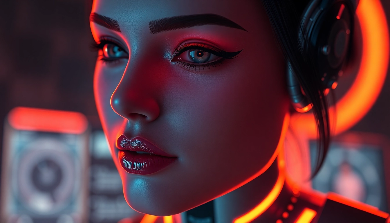Engaging nsfw ai chat with a realistic digital woman on a sleek interface, emphasizing unfiltered adult conversations for privacy and thrill.