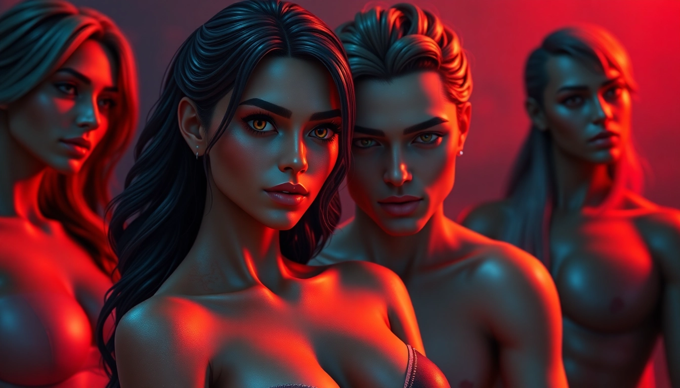 Realistic NSFW AI image generator creating immersive adult visuals with detailed textures and expressive features.